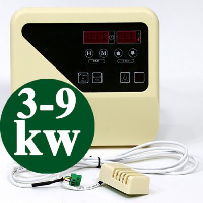 - בקר דיגיטלי לתנור סאונה בטווח 3-9 KW