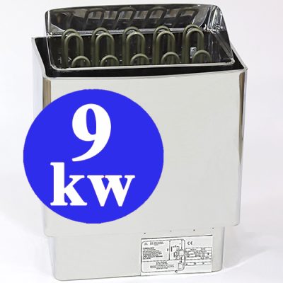 - תנור סאונה יבש נירוסטה 9KW